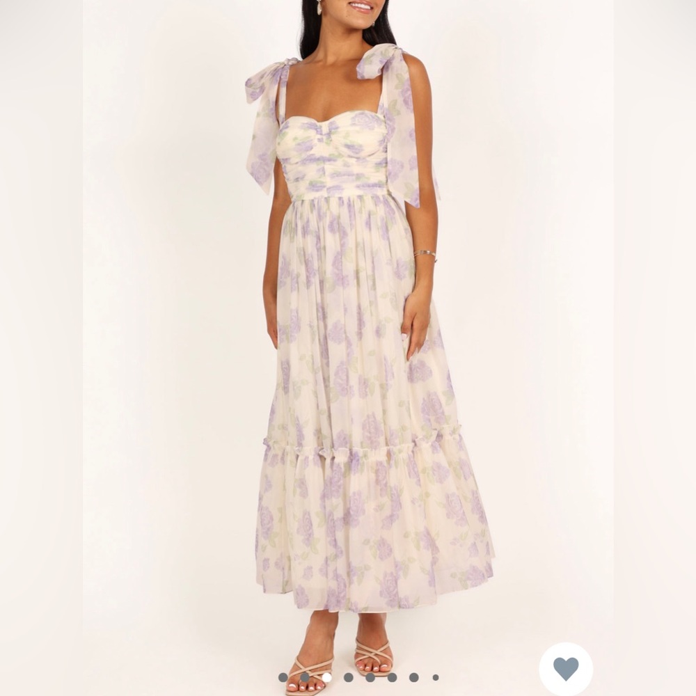 Petal and Pup Midi Dress